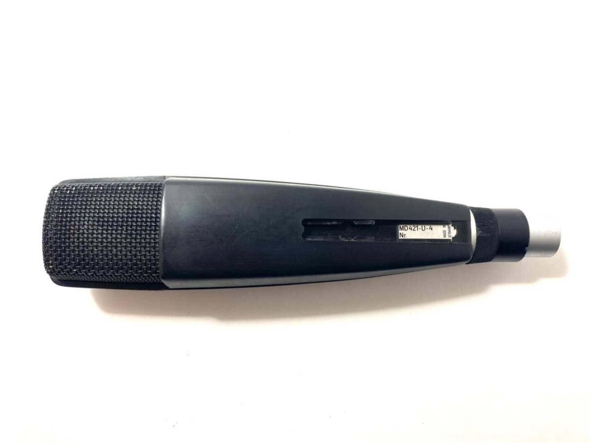 3) SENNHEISER/ゼンハイザー MD421-U-4 ダイナミックマイク クジラ