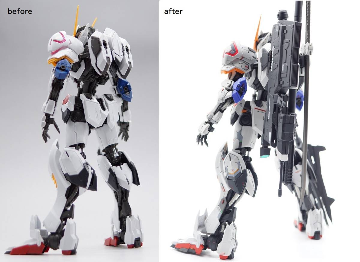 MG 1/100 ガンダム バルバトス 改修塗装済み完成品 商品细节 | Yahoo! JAPAN Auction | One Map by FROM  JAPAN