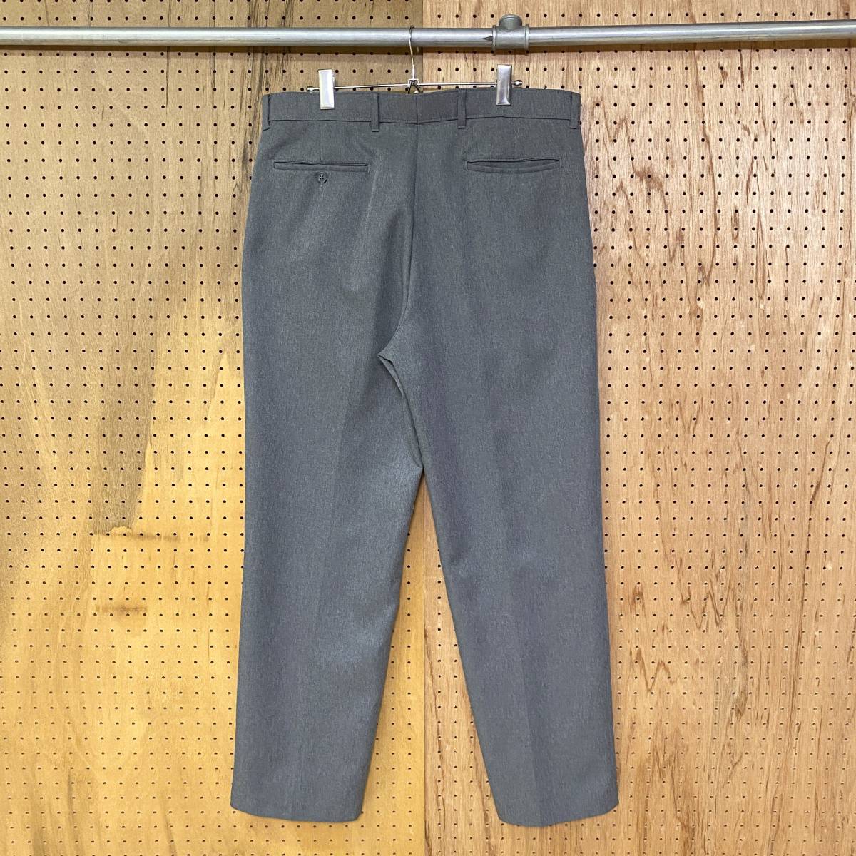 古着 90年代 90s Levi's リーバイス アクション スラックス Action Slacks アクスラ ボトムス トラウザー パンツ グレー  W36 L31 メンズ XL