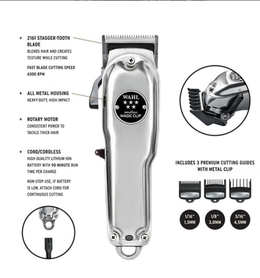 【好評にて期間延長】 WAHL 5Star 5Star Cordless バリカン Magic Clip 業務用 ideal-lift.com