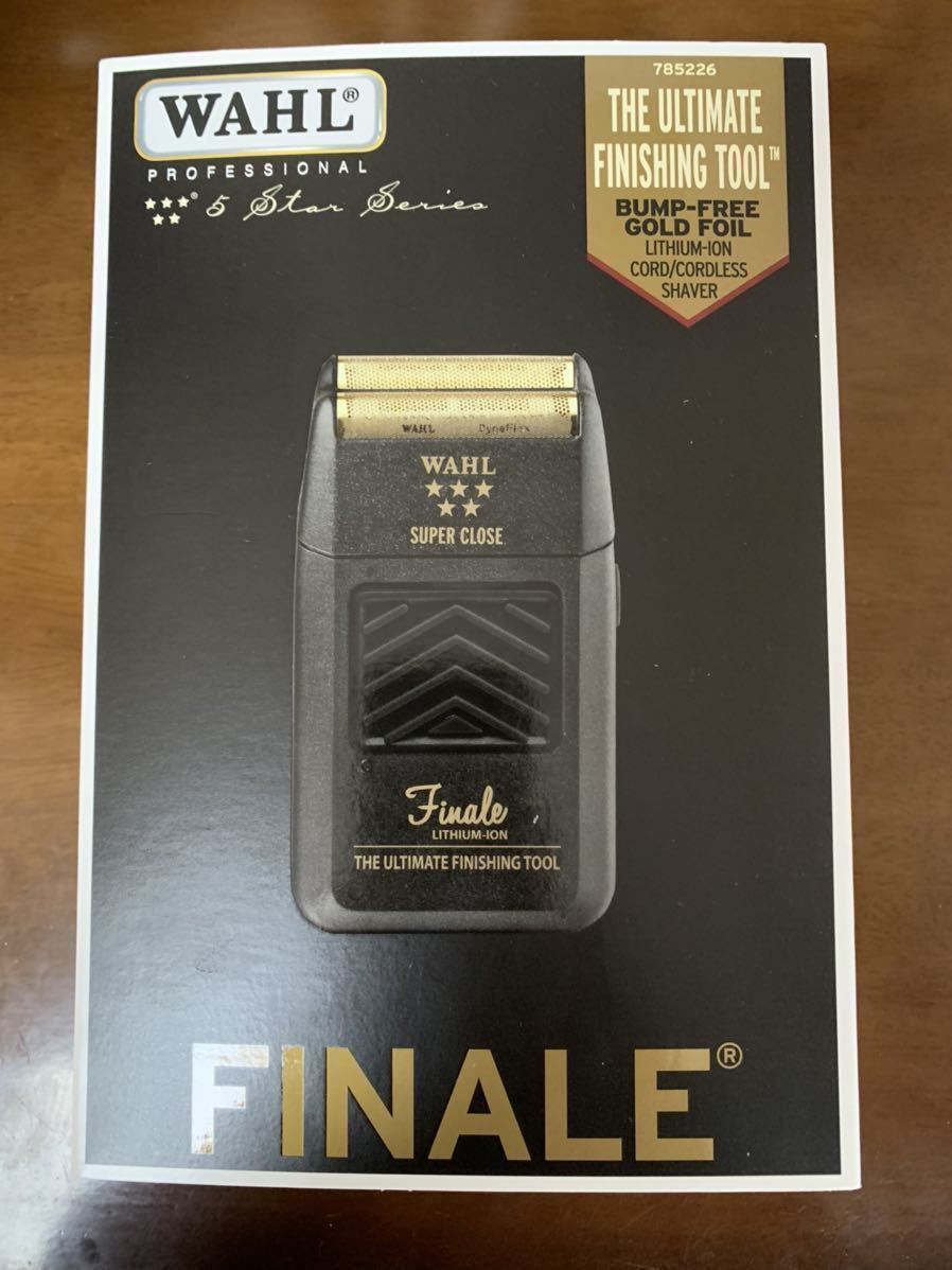 WAHL FINALE SHAVER ウォール シェーバー バリカン レア 美容師 理容師