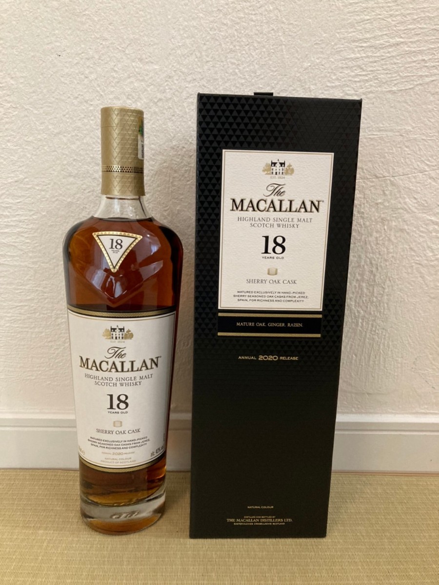 マッカラン18年 MACALLAN 箱付き