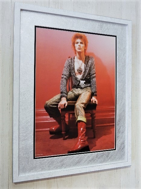  David * bow i/Ziggy Tour 1972/ art Picture amount attaching /David Bowie/Mick Rock/Stardust/ lock Icon /. shop. display / stylish 