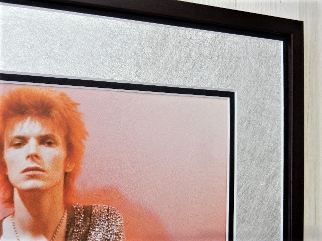  David * bow i/Ziggy Tour 1972/ art Picture amount attaching /David Bowie/Mick Rock/Stardust/ lock Icon /. shop. display / stylish 