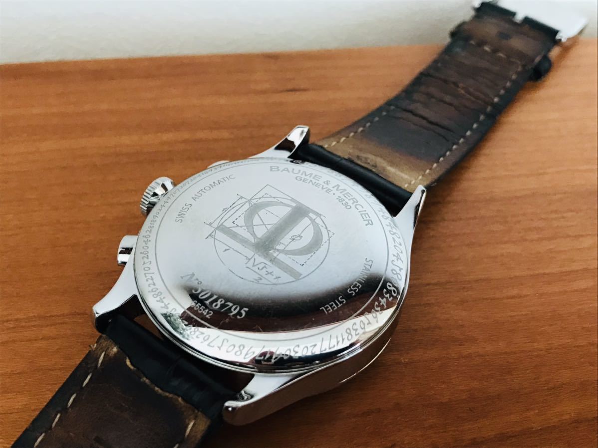 BAUME&MERCIER ☆ クラシマ エグゼクティブ・レトロクロノグラフ BAUME&MERCIER ☆ クラシマ エグゼクティブ・レトロクロノグラフ