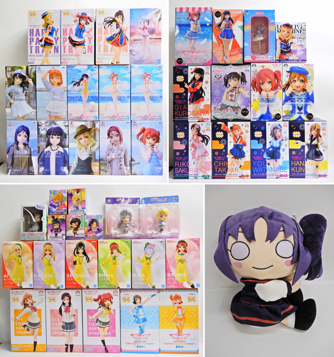 064Z883★【未開封品】ラブライブ！ フィギュア ぬいぐるみ まとめ セット サンシャイン ニジガク μ's Aqours SaintSnow 虹ヶ咲