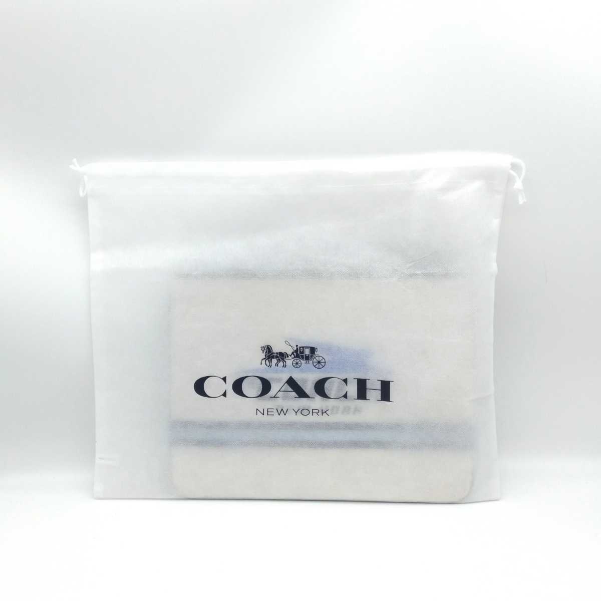 送料無料 新品未使用 COACH コーチ メンズ クラッチバッグ ラージポーチ ウィズ ヴィンテージ F73076 オフホワイト_画像7