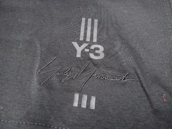 Y-3 ワイスリー yohji yamamoto adidas タンクトップ ブラック S コットン タグ付き_画像3