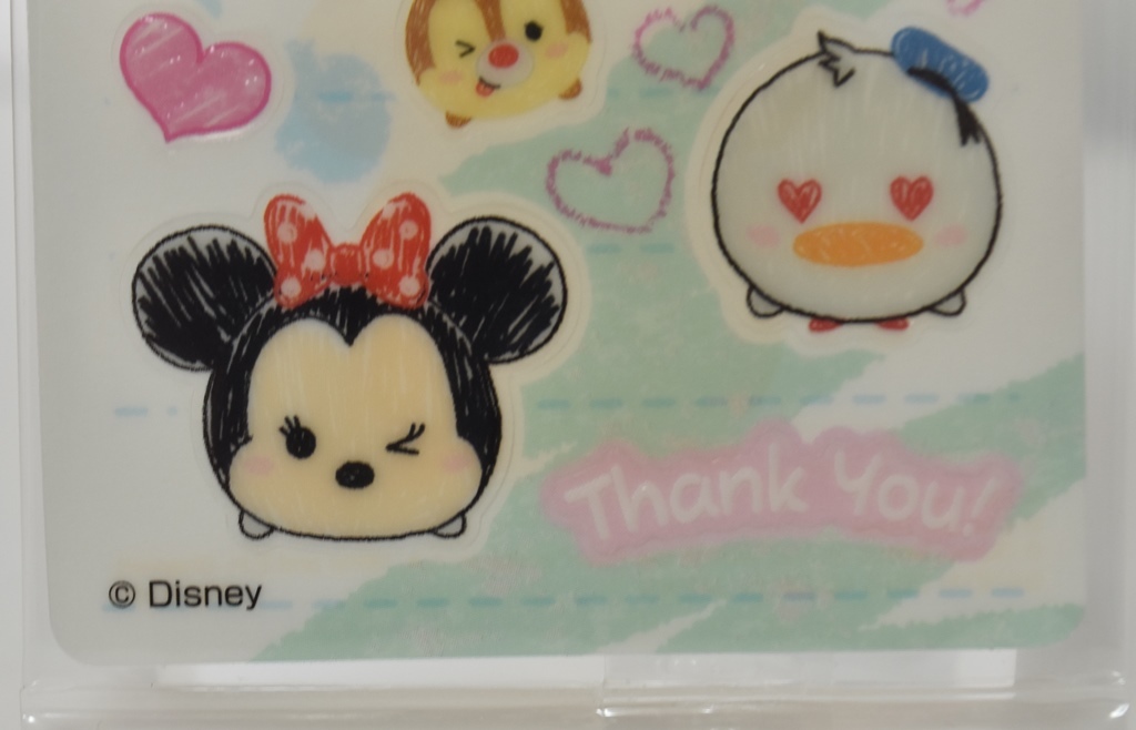 【未開封品】シール　ツムツム　スケッチメッセージ１（Disney TSUM TSUM ウエハース）_画像4