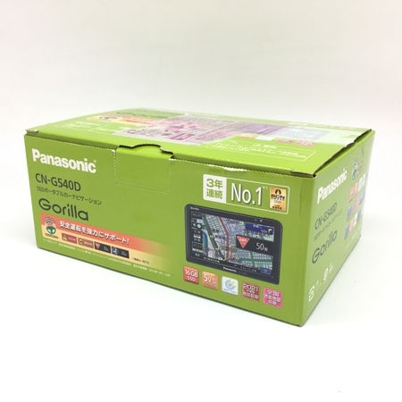 Panasonic CN-G540D Gorilla 2021年製 ポータブルナビ カーナビ 車用品