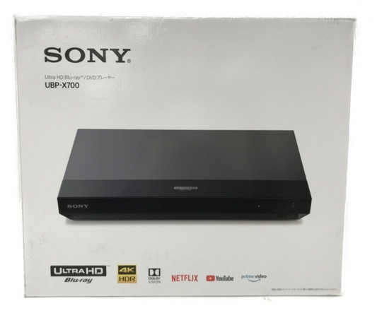 SONY UBP-X700 ブルーレイディスク DVD プレーヤー ソニー 家電 未使用