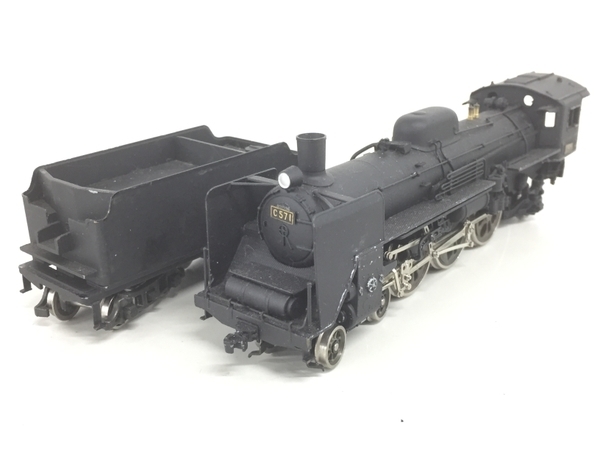 Adachi アダチ C57 1 蒸気機関車 HOゲージ 鉄道模型 ジャンク Adachi アダチ C57 1 蒸気機関車 HOゲージ 鉄道模型 ジャンク