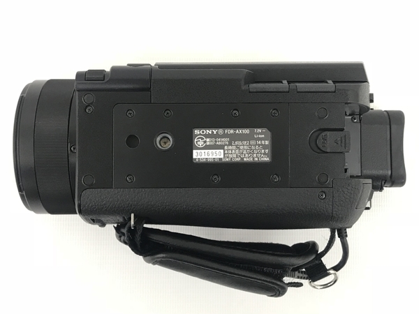 SONY FDR-AX100 デジタルビデオカメラ 4K 光学12倍 ブラック
