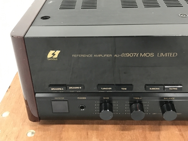 SANSUI サンスイ AU-α907i MOS Limited プリメインアンプ オーディオ 音響機器 ジャンク S6408191_画像3