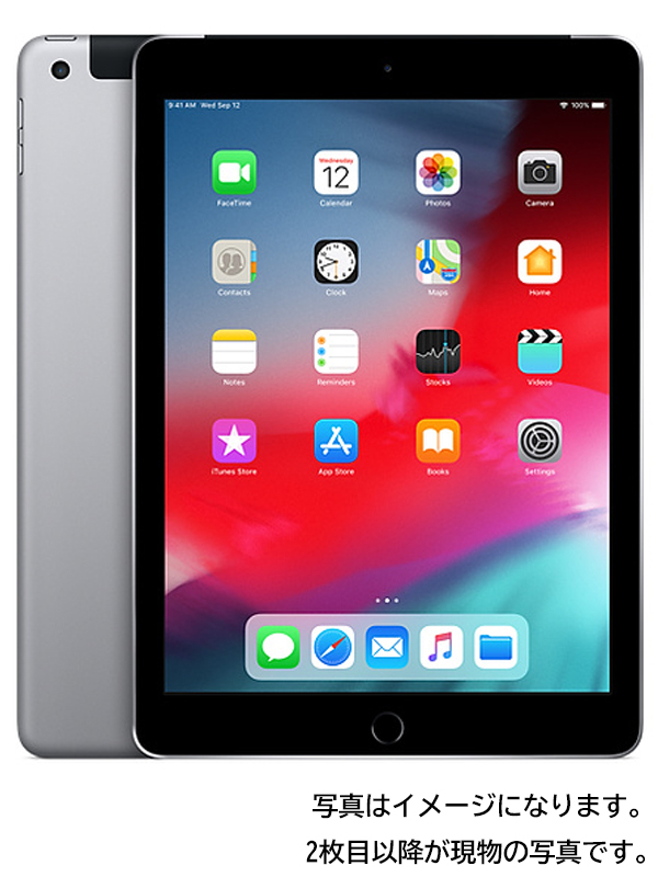 美品 Apple アップル iPad第6世代 Wi-Fi+Cellular 32GB 再再販 SIMロック解除済 MR6N2J au スペースグレイ A 1週間保証 タブレット 楽天市場