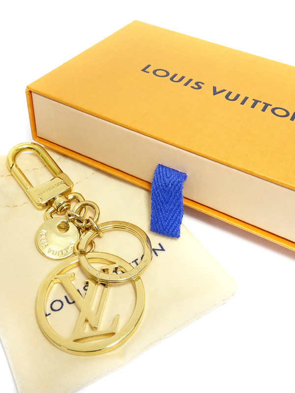世界有名な 中古 Louis Vuitton ルイヴィトン バッグチャーム LV 
