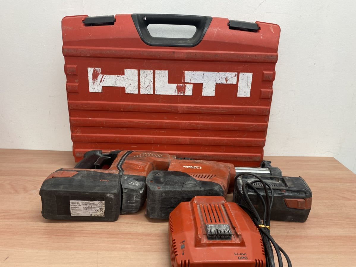 Z☆ HILTI 充電式ハンマードリル TE6-A36DRS バッテリー 充電器 ケース