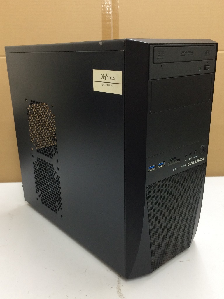 ☆即決☆ GALLERIA Micro-ATX PC | Core i7 6700K/16GB/SSD+HDD/DVD