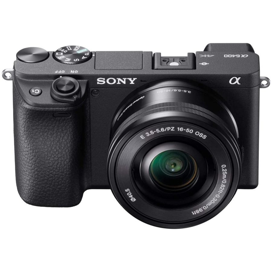 ソニー SONY α6400 ILCE-6400Y ダブルレンズキット ブラック ミラーレス 一眼レフ カメラ レンズ 中古_画像2