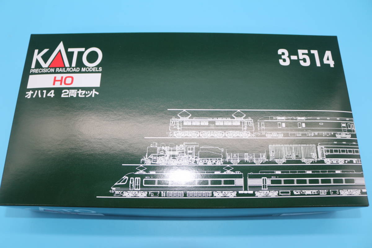 35-3 KATO HO オハ14 2両セット 3-514 その2 www.falconofs.com