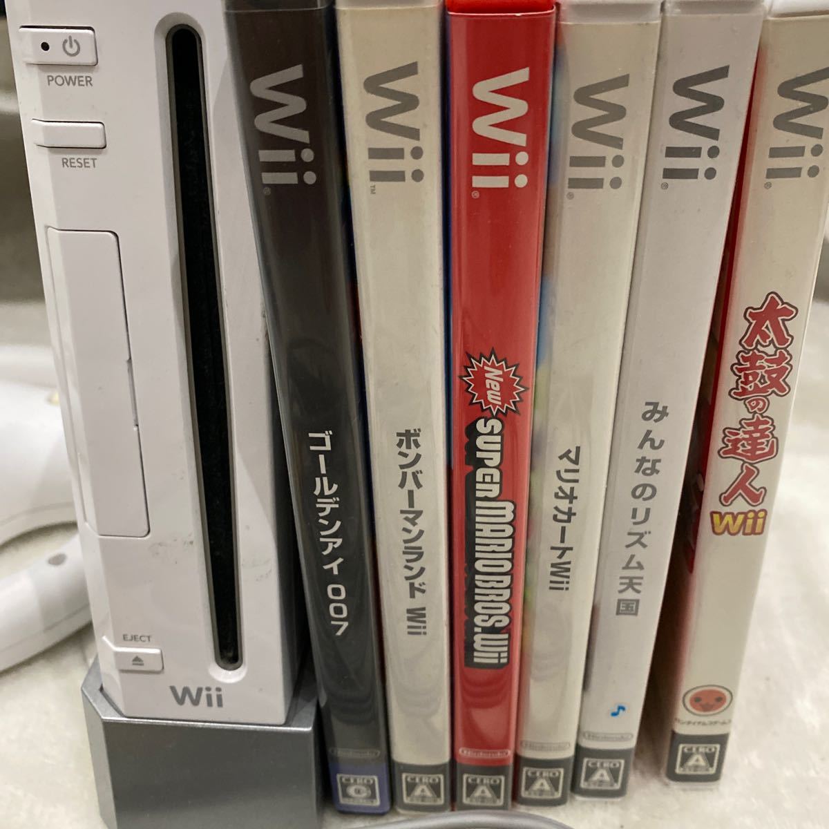 Wii Wiiソフト マリオカート ゴールデンアイ007 他4本