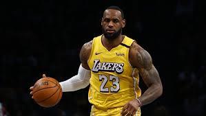 美品 NBA LAKERS レブロン・ジェームズ NIKE製 SWINGMAN スウィング