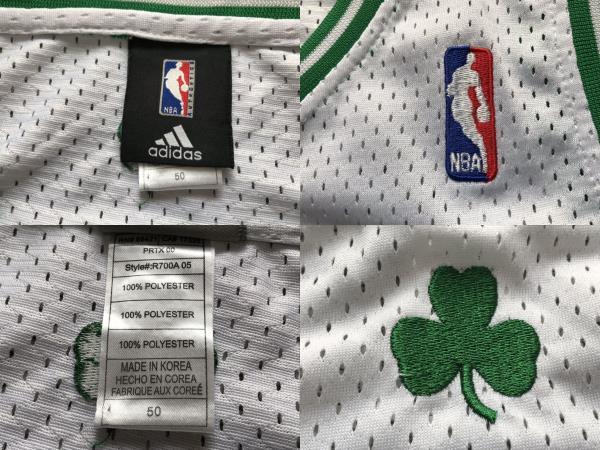 NBA CELTICS ポール・ピアース PIERCE #34 ボストン・セルティックス adidas製　アディダス ユニフォーム　ジャージ バスケ  ゲームシャツ