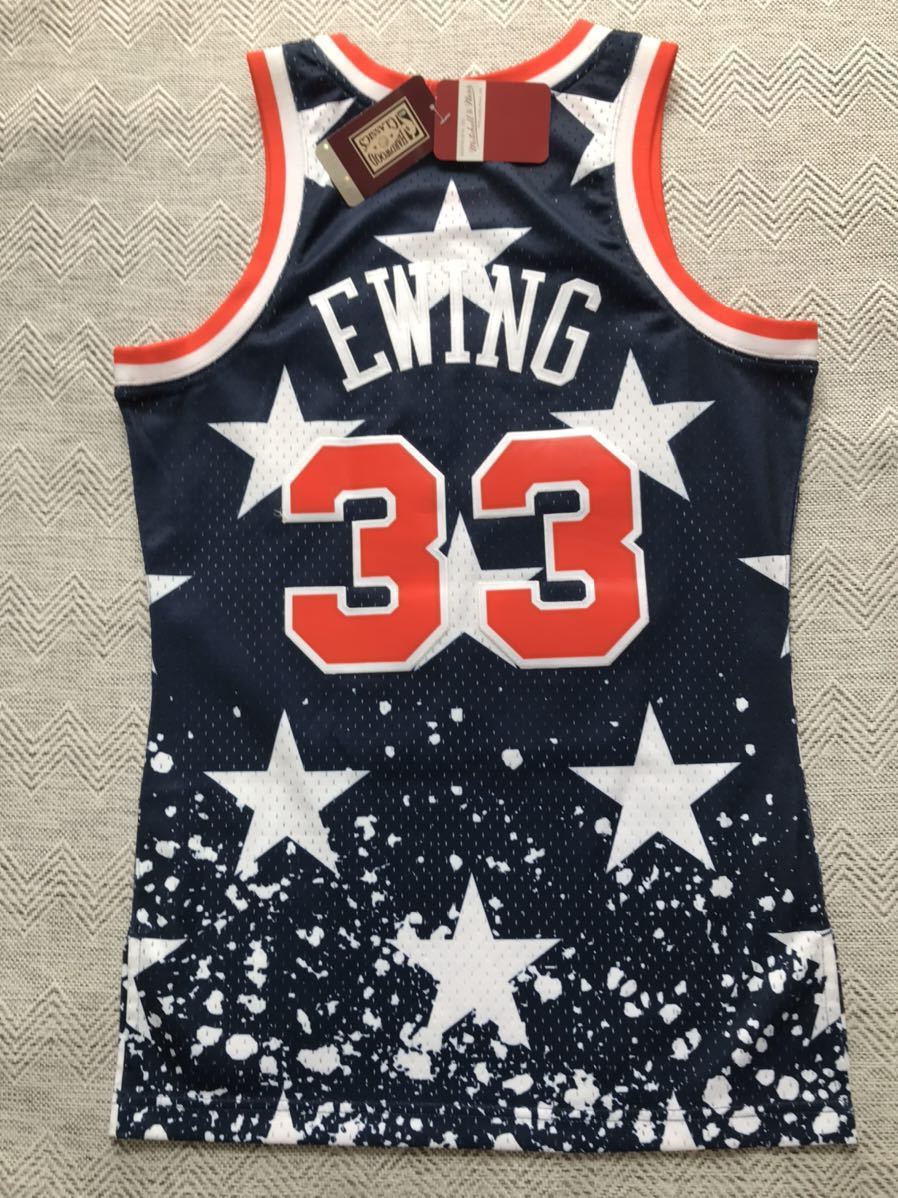 激レア！ 独立記念日限定モデル NBA KNICKS EWING #33 パトリック・ユーイング Mitchell&Ness ミッチェルアンドネス ニックス ユニフォーム