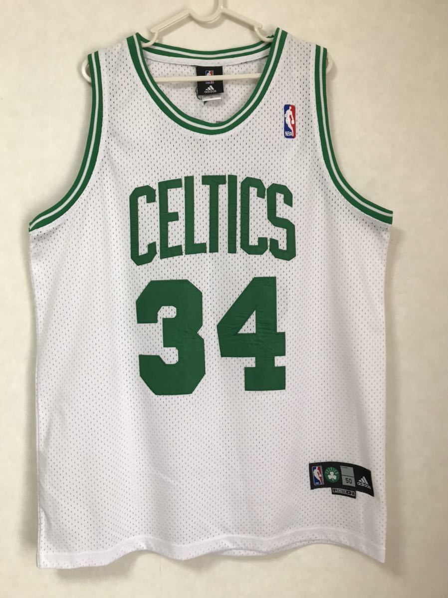 NBA CELTICS ポール・ピアース PIERCE #34 ボストン・セルティックス adidas製　アディダス ユニフォーム　ジャージ バスケ ゲームシャツ
