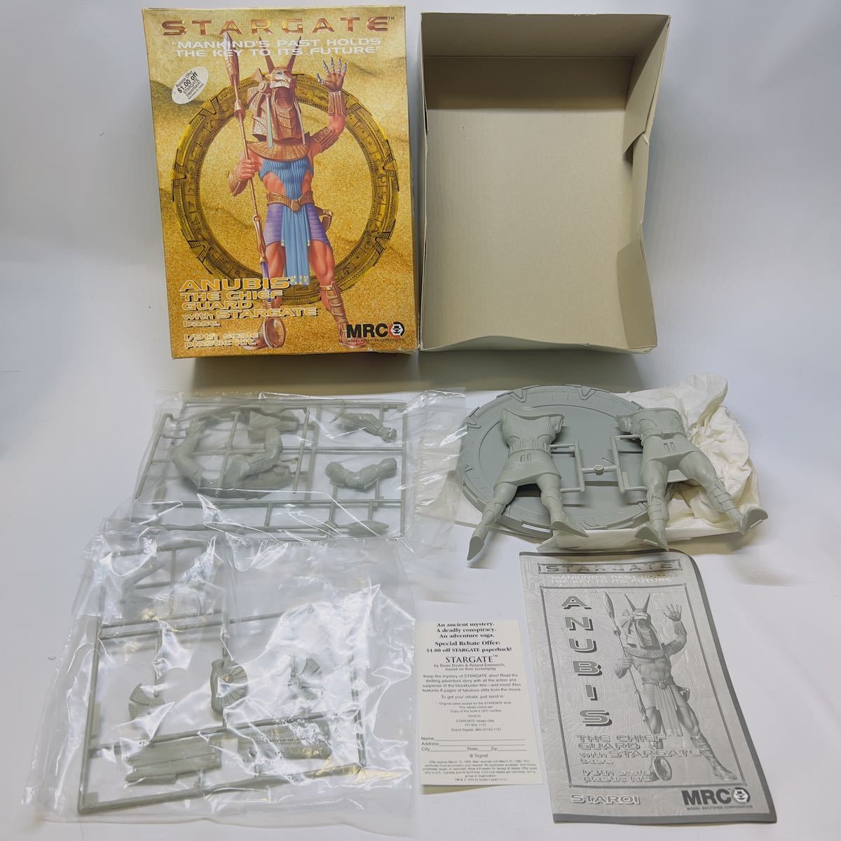 最新な STARGATE スターゲート 未組立】MRC アヌビス RA ラー ANUBIS その他