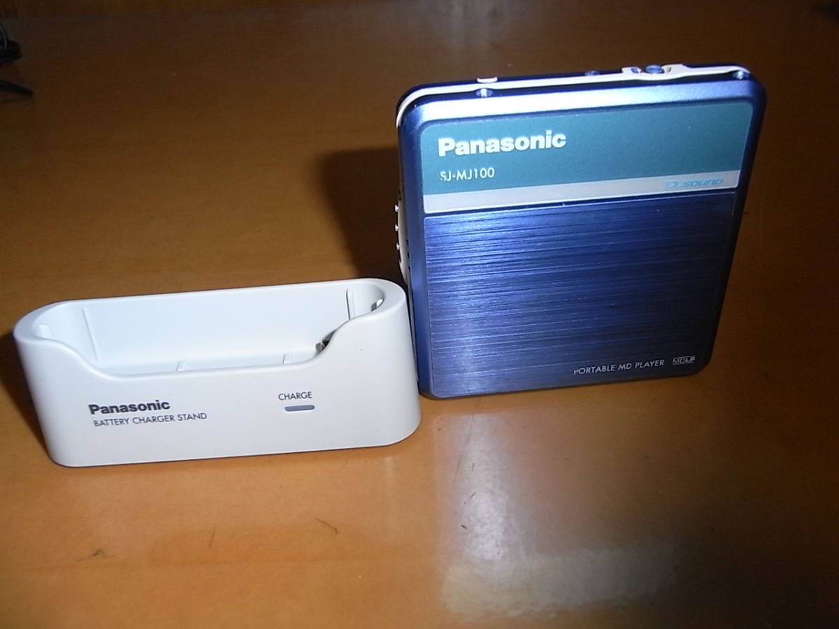 Panasonic SJ-MJ100 MDプレイヤー 中古ジャンク品