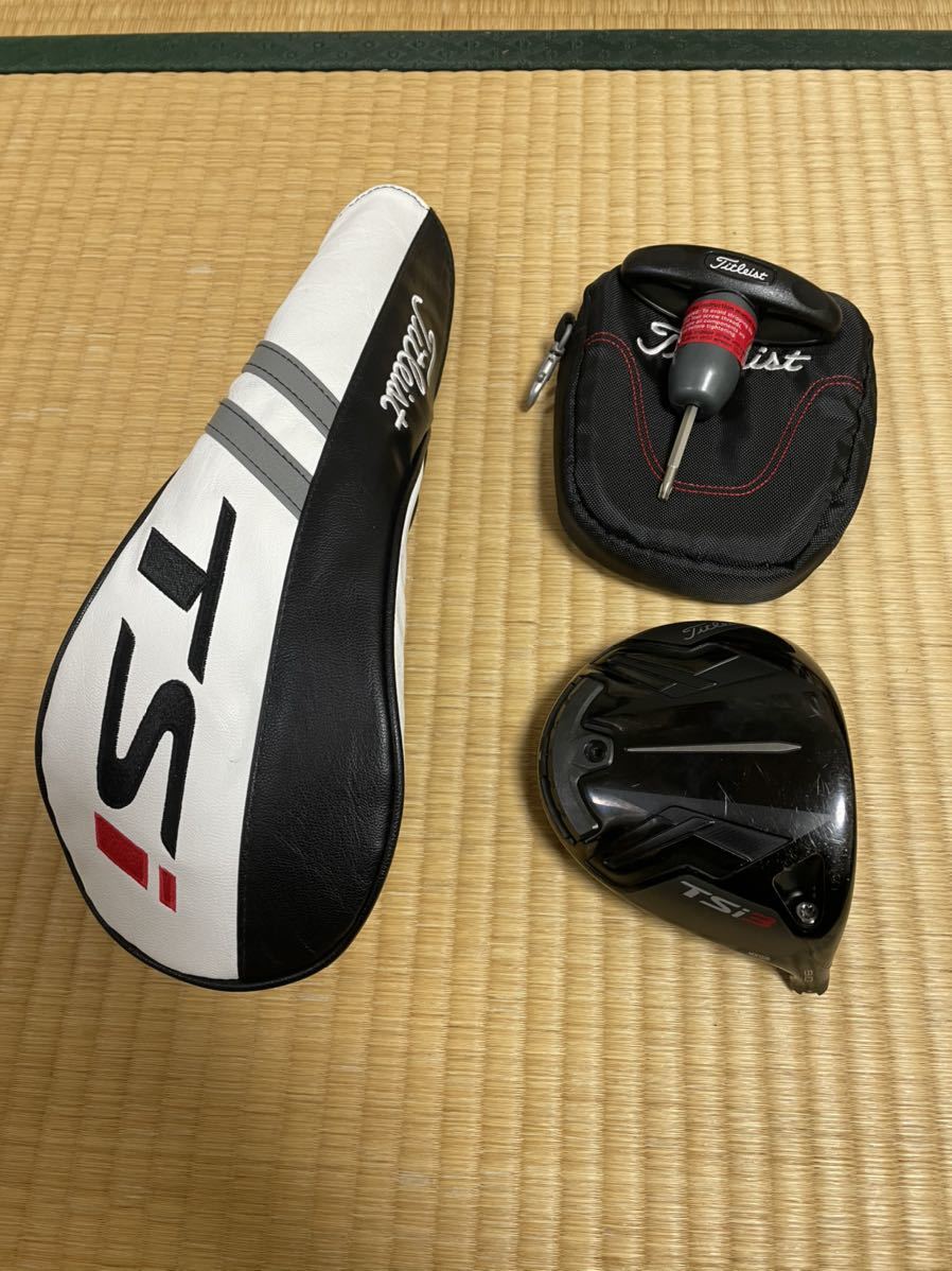 タイトリスト TSi3 ドライバー 9.0° ヘッド単品 品 送料無料 右利き用