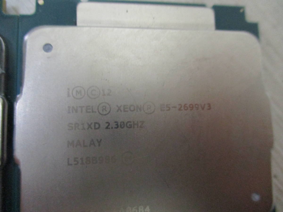 Intel Xeon E5-2699 v3 SR1XD 2.3GHz 2個セット | fahrschule-ny.de