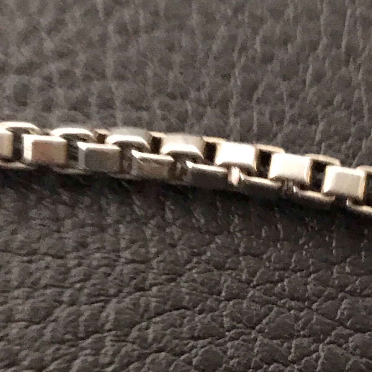 TIFFANY&Co. ティファニー ベネチアン リンク ID ブレスレット SV925