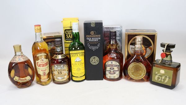I2061 未開栓古酒 ウイスキー8本まとめてサントリーウイスキーローヤル
