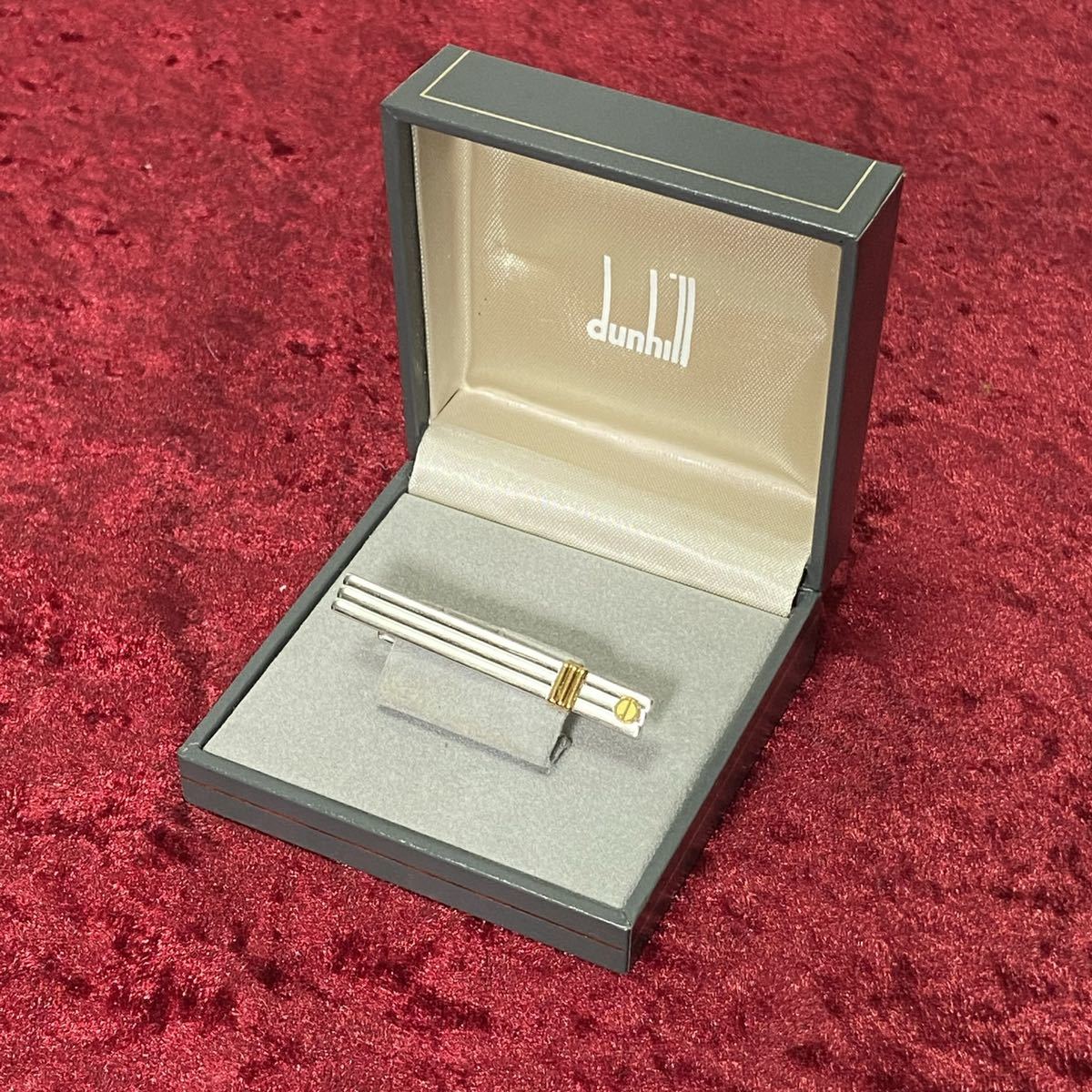 Красота Dunhill Dunhill Bicolor D Tie Pin