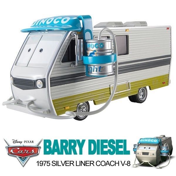 カーズ バリー ディーゼルRV マッティ コレクター T0664 SDCC 2010限定 ダイキャストカー 新品 未開封_画像6