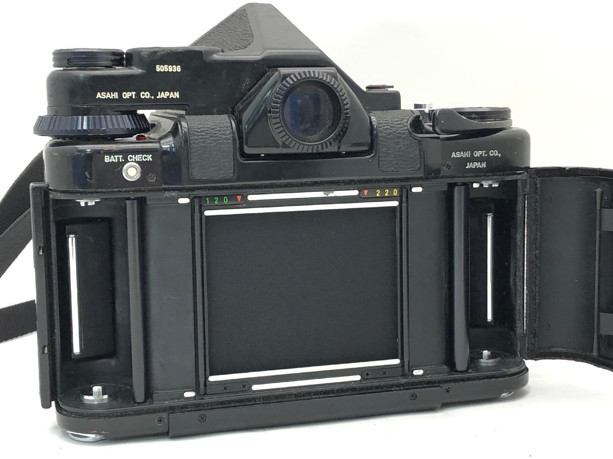 PENTAX 6x7 / Super-Multi-Coated TAKUMAR 6X7 1:2.4 105 中判レフカメラ ジャンク 中古_画像7