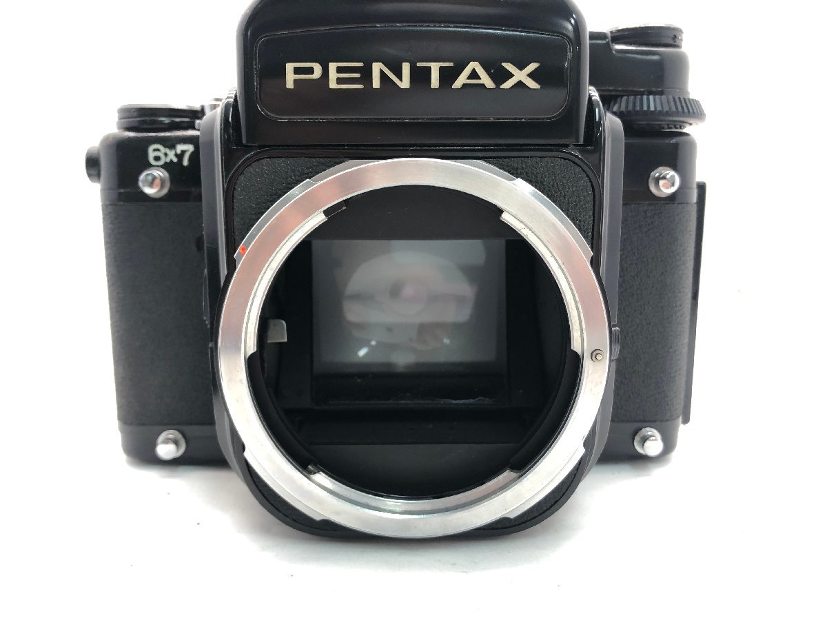 PENTAX 6x7 中判レフカメラ 本体のみ 他 付属品 2点まとめ ジャンク 中古_画像3