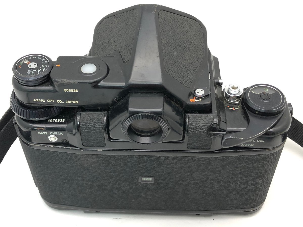 PENTAX 6x7 / Super-Multi-Coated TAKUMAR 6X7 1:2.4 105 中判レフカメラ ジャンク 中古_画像5