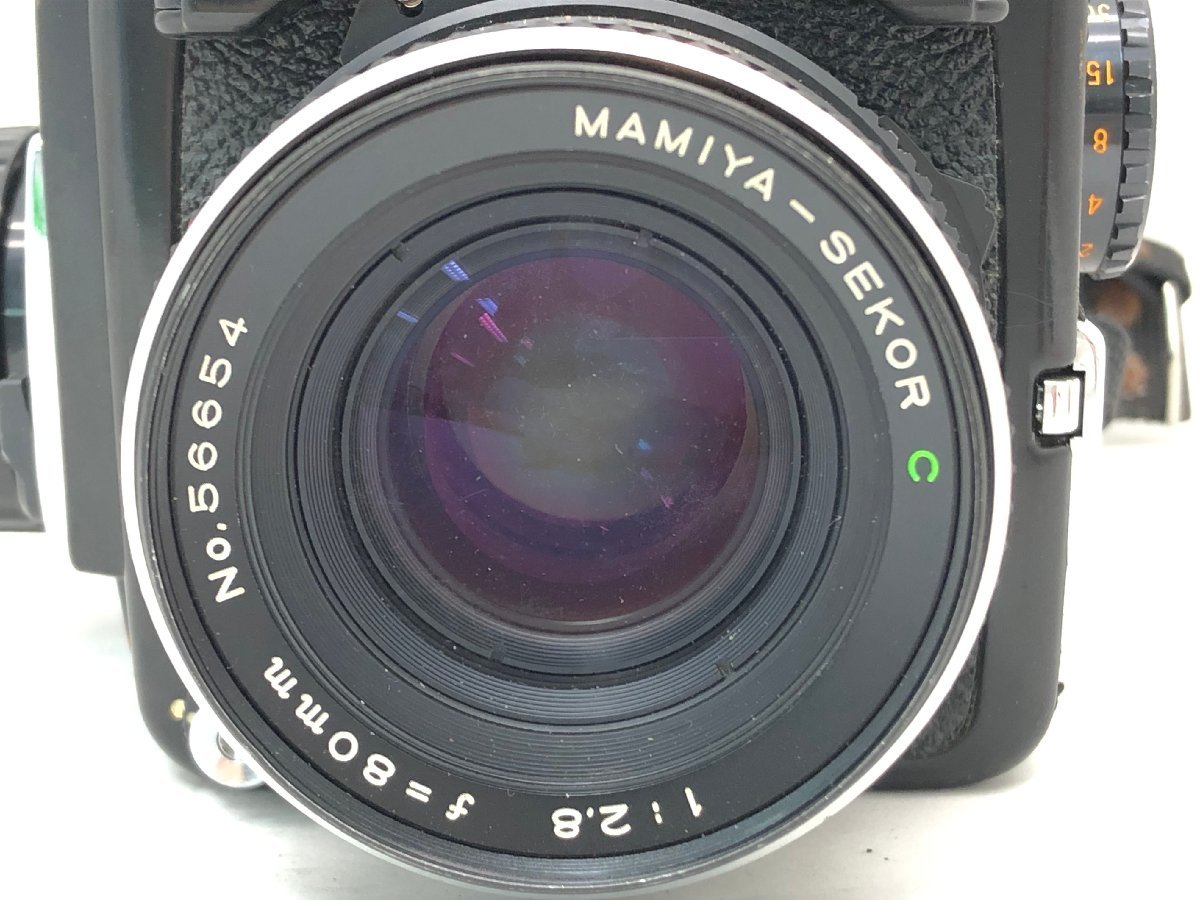 Mamiya 645 /mamiya sekor C 1:2.8 F=80mm 中判 フィルムカメラ ジャンク 中古_画像2