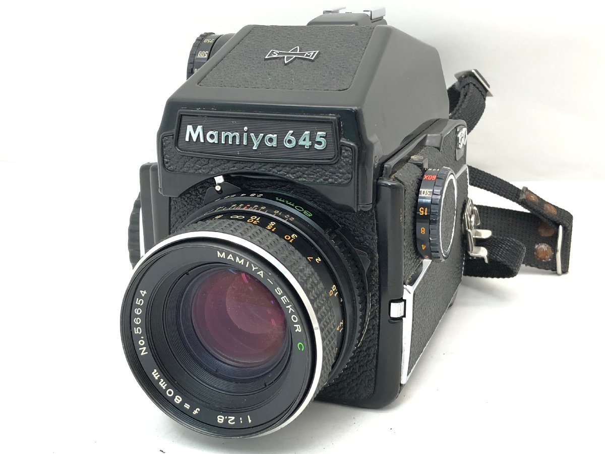 Mamiya 645 /mamiya sekor C 1:2.8 F=80mm 中判 フィルムカメラ ジャンク 中古_画像1