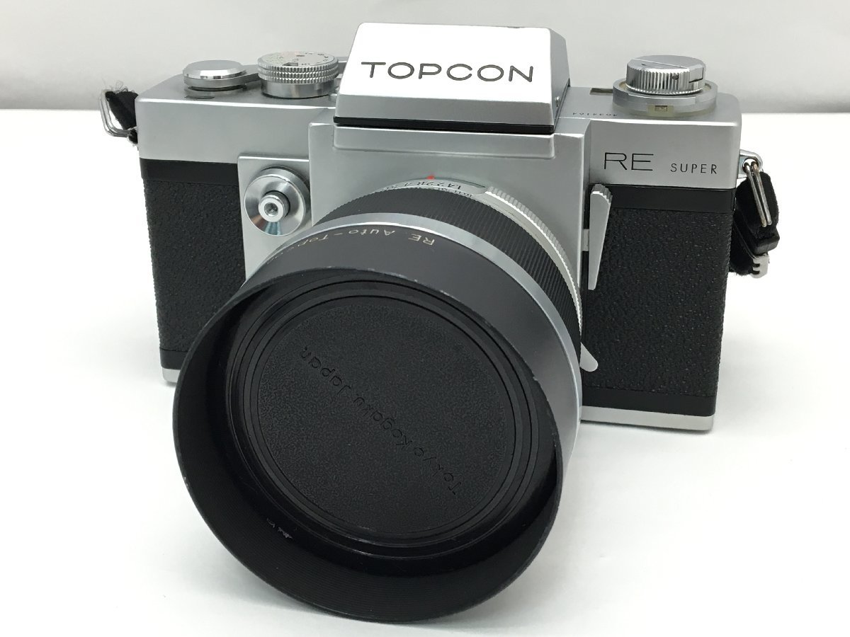 TOPCON RE SUPER / RE.Auto-Topcor 1:1.4 f=5.8cm 一眼レフカメラ ジャンク 中古_画像1