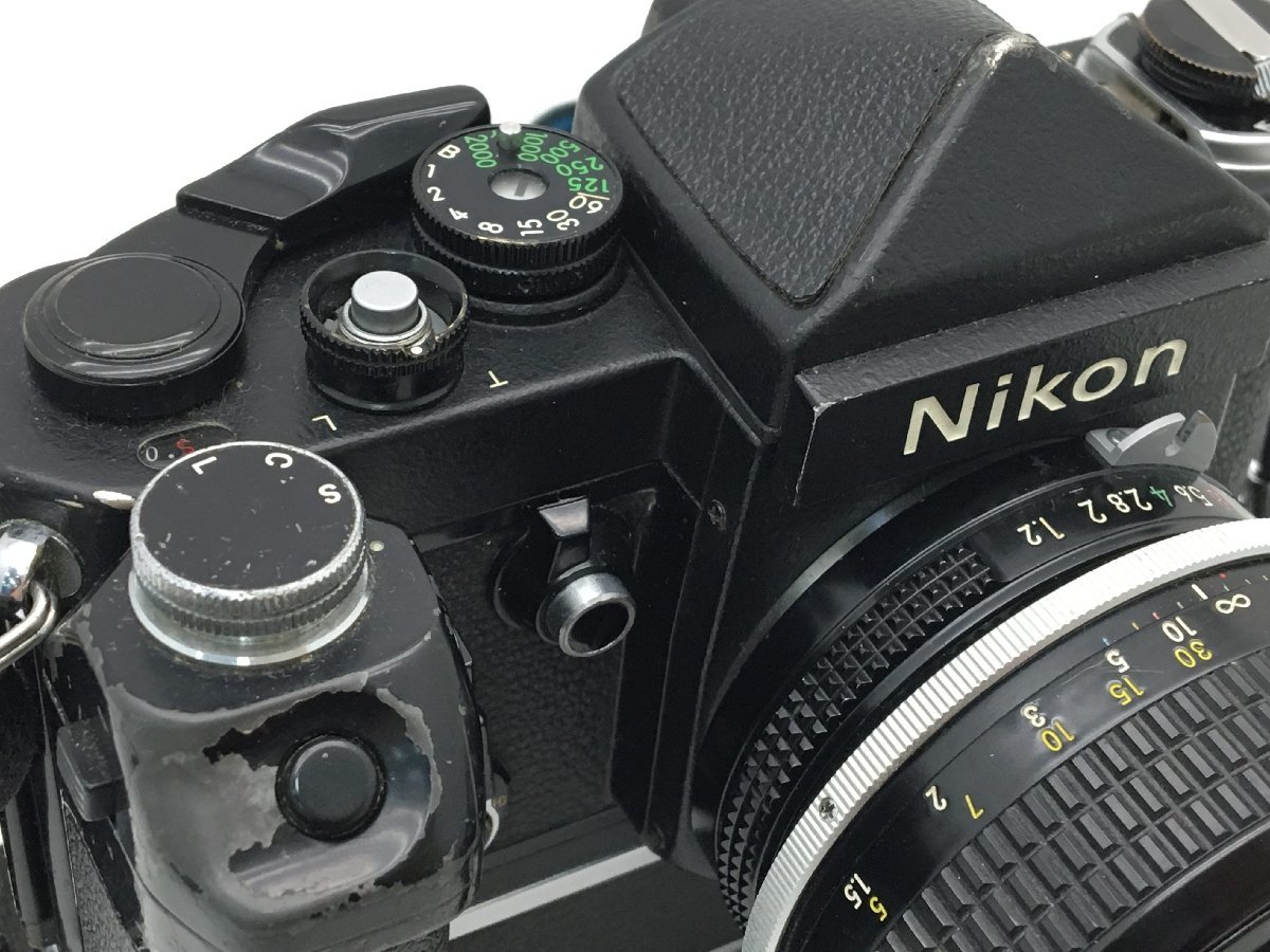 Nikon F2 NIKKOR 55mm 1:1.2 / NIKKOR 55mm 1:1.2 一眼レフカメラ モータードライブ ジャンク 中古_画像8