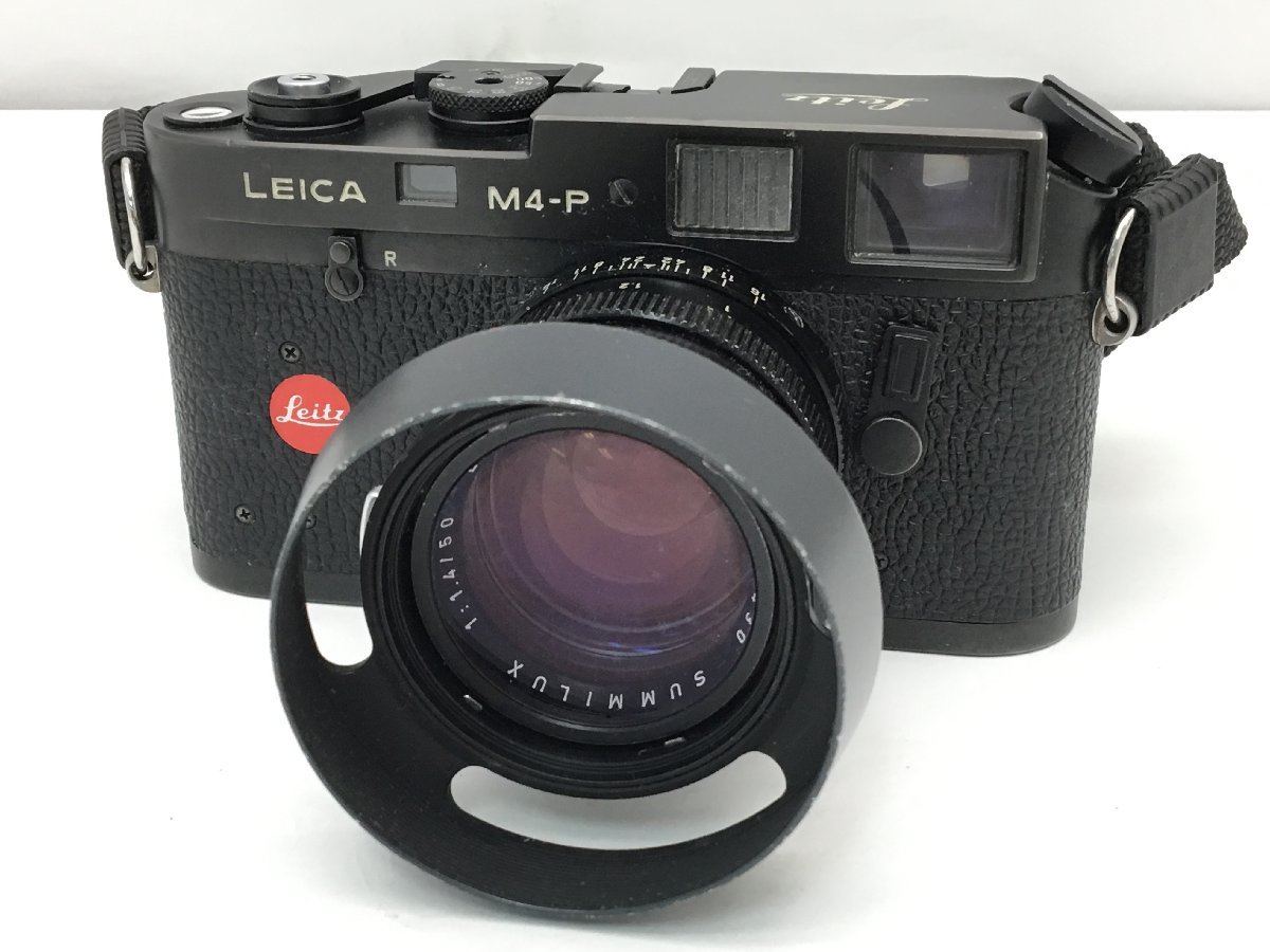 LEICA M4-P / LEITZ WETZLAR 1:1.4-50 レンジファインダー ジャンク 中古_画像1