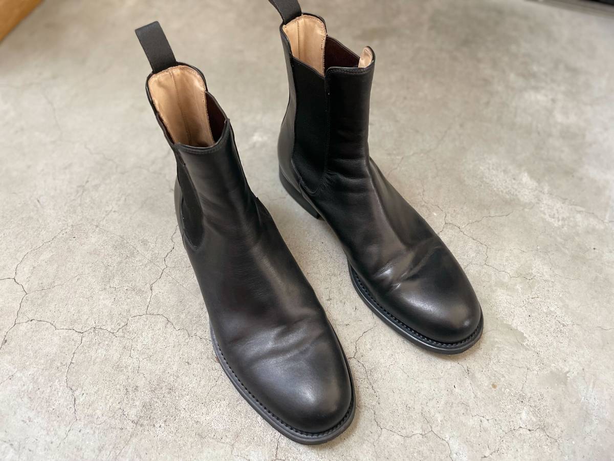 nonnative CLERK SIDE GORE BOOTS COW LEATHER】42 サイドゴア