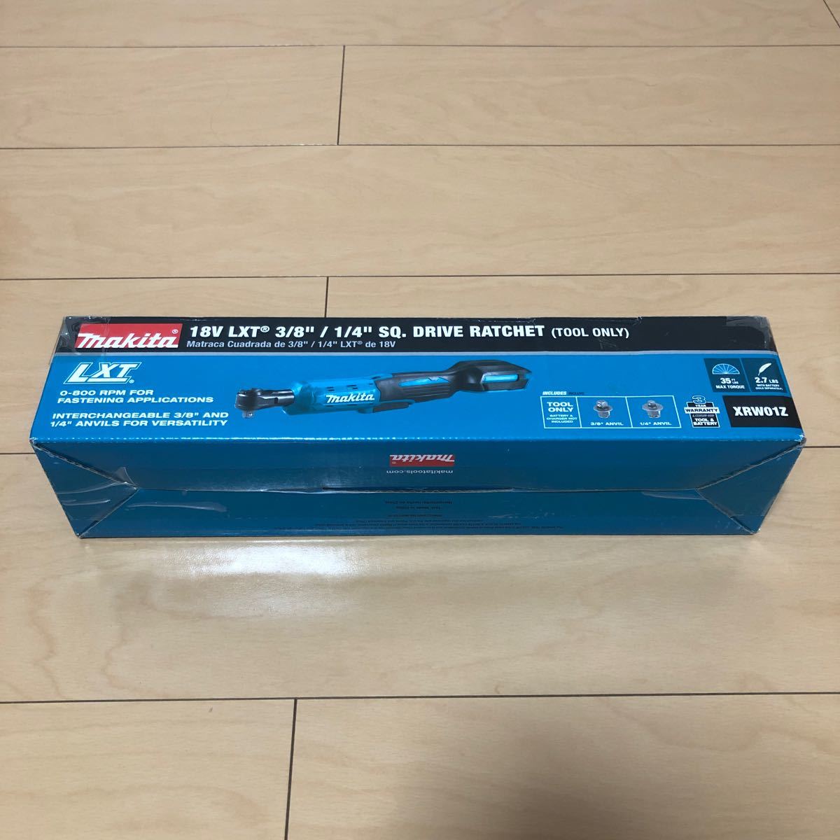 マキタ 18V 電動 ラチェット レンチ XRW01Z DWR180Z 充電式 makita