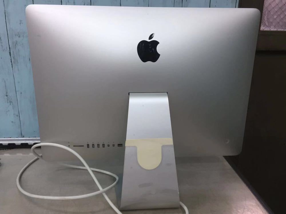 Apple iMac A1418 通電OK，OS起動不可、液晶割れあり 底部1ヶ所変形ありその他未確認 中古現状品 ジャンク らくらく家財便Sランク発送 _画像7