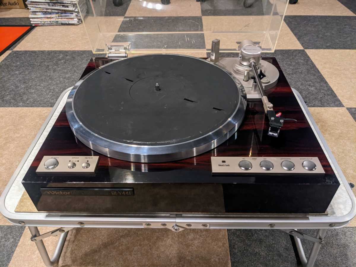 ビクター QL-Y44F フルオートレコードプレーヤー 新品ヘッドシェル