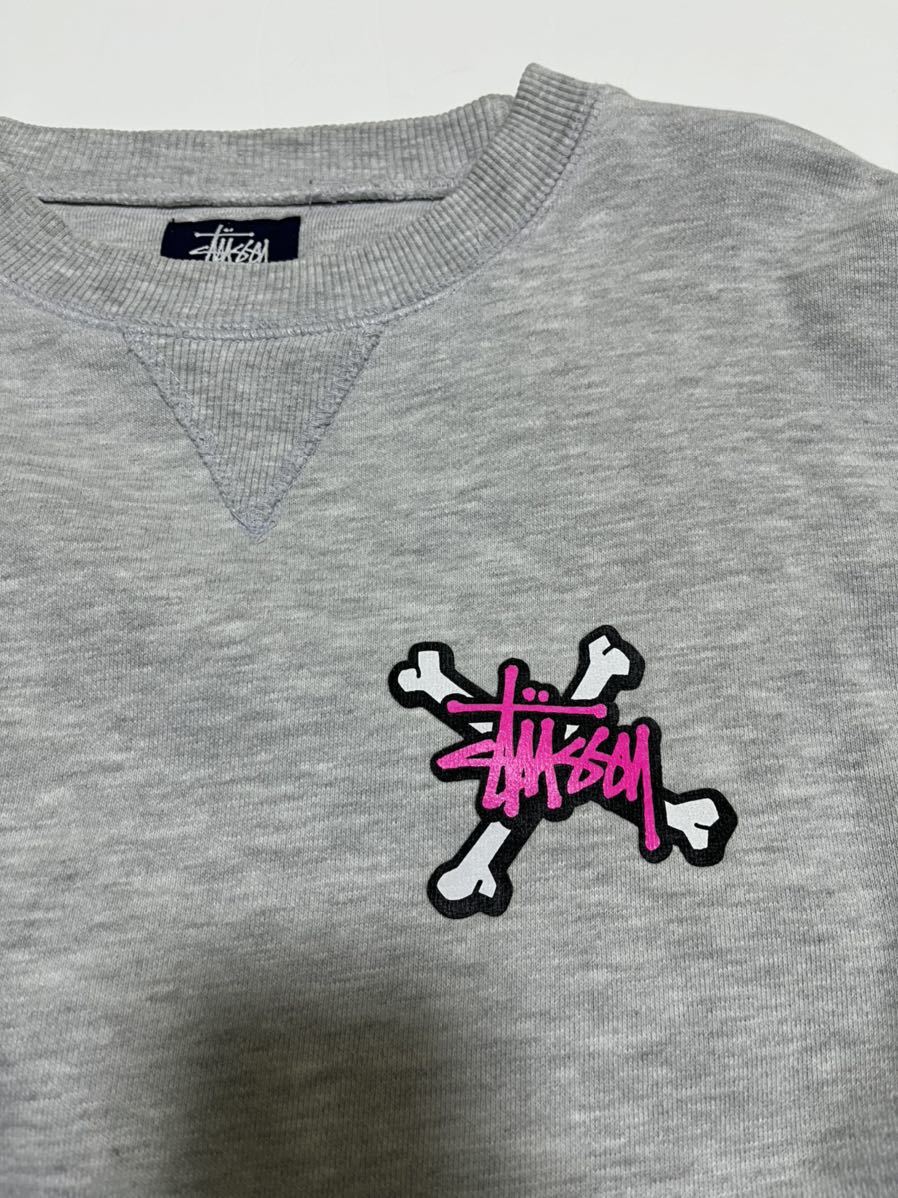 森の雑貨屋さん vintage USA製 STUSSY クロスボーン フーディー